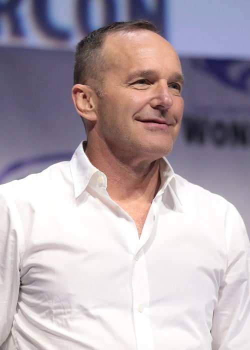 Clark Gregg at the 2019 WonderCon in Anaheim, California