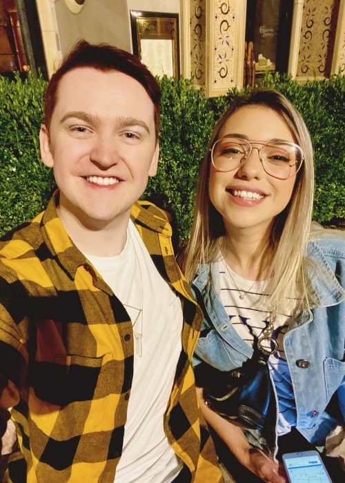 Dangthatsalongname as seen in a selfie that was taken with American gamer Shubble in September 2019