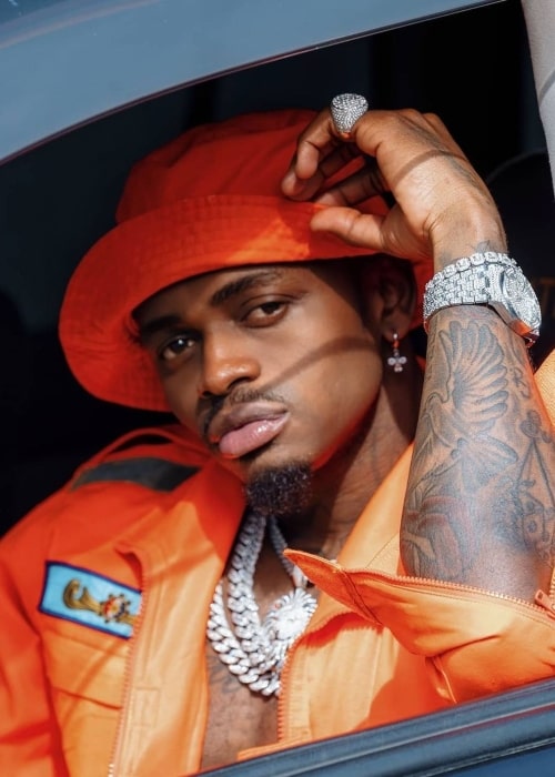 Diamond Platnumz as seen in an Instagram Post in July 2020