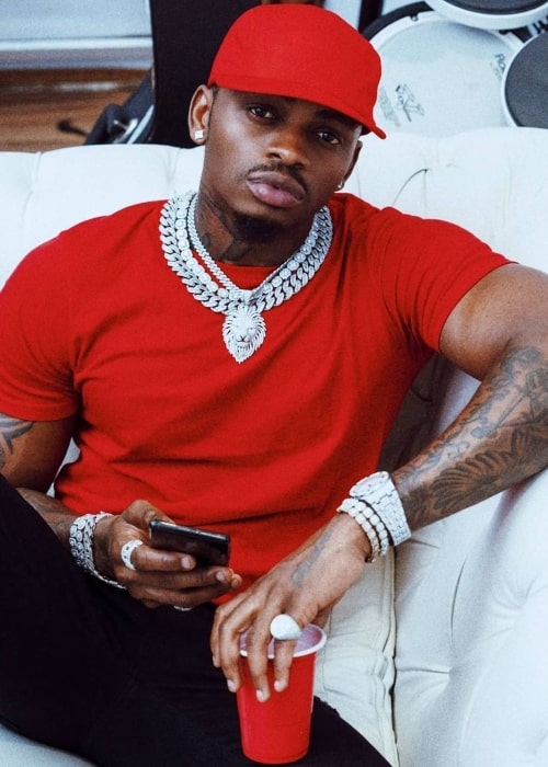 Diamond Platnumz as seen in an Instagram Post in June 2020