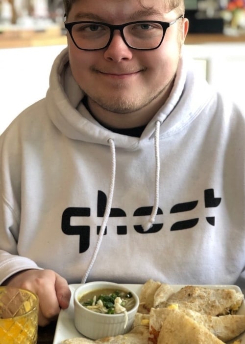 Ghost Aydan as seen in a picture that was taken in March 2019