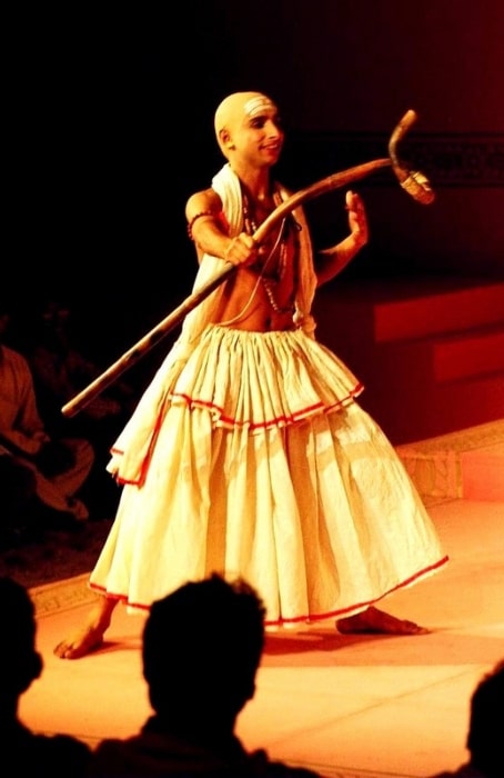 Inaamulhaq playing Madhavye (Vidushak) in Kalidasa's 'Abhijñānaśākuntalam'