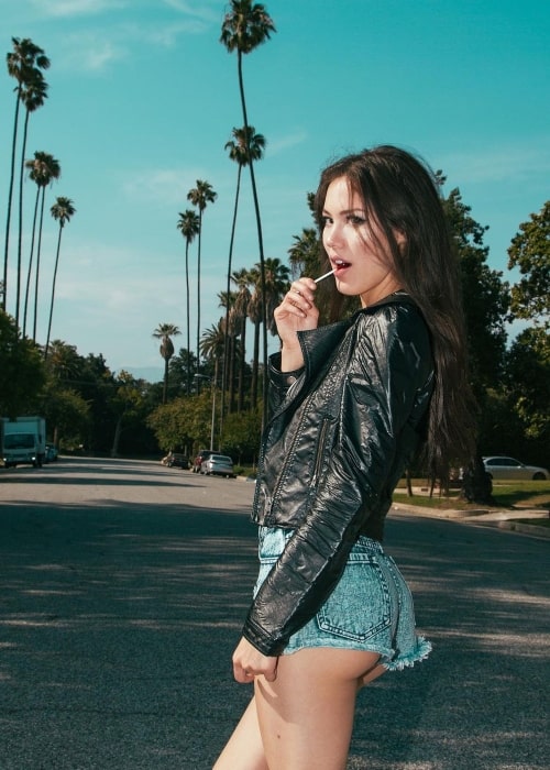 Indiefoxx as seen in a picture that was taken in Los Angeles, California in June 2020