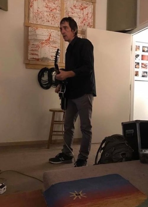 Izzy Stradlin as seen in an Instagram Post in December 2016