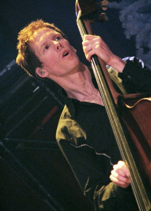 Jim Creeggan as seen in a picture that was taken while playing the bass at Massey Hall Barenaked Ladies on December 7, 2008