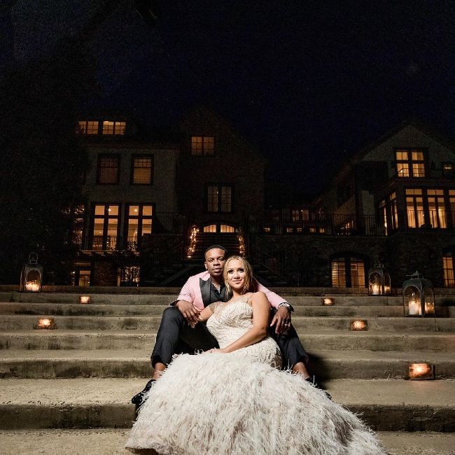 Jimmie Allen with sweet, Wife Alexis Gale 