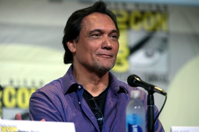 Jimmy Smits pictured while speaking at the 2016 San Diego Comic Con International, for '24 Legacy', at the San Diego Convention Center in San Diego, California
