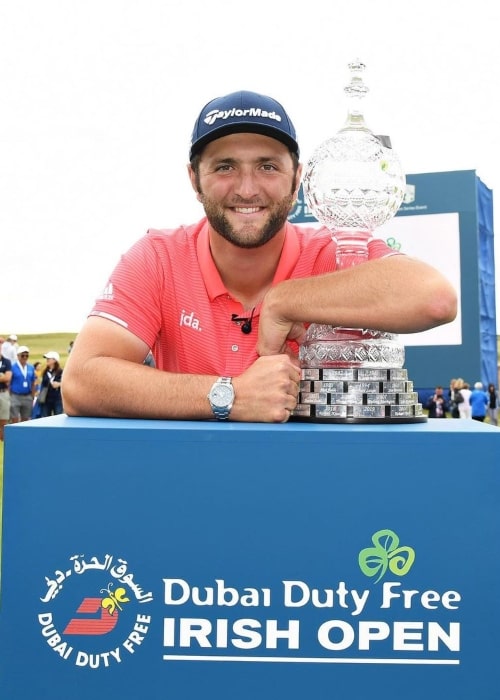 Jon Rahm as seen in an Instagram Post in July 2019