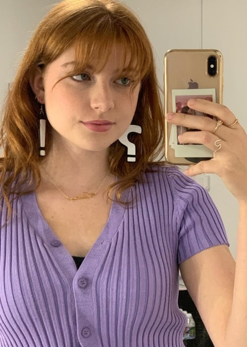 Keeley Elise as seen in a selfie that was taken in September 2020