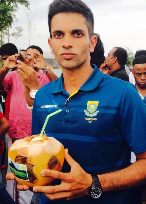 Keshav Maharaj as seen in an Instagram Post in August 2015