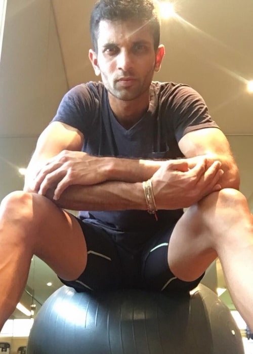 Keshav Maharaj as seen in an Instagram Post in July 2016