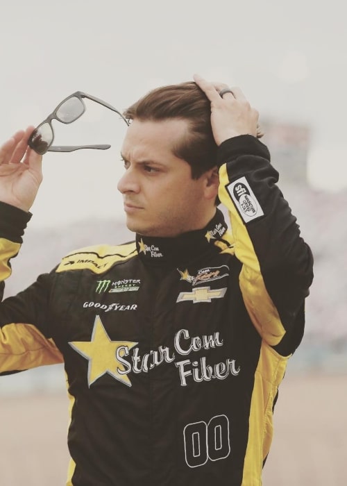 Landon Cassill as seen in an Instagram Post in March 2019