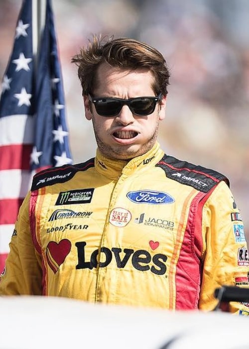 Landon Cassill as seen in an Instagram Post in November 2017