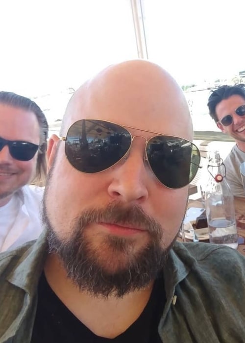 Markus Persson in an Instagram selfie from June 2018