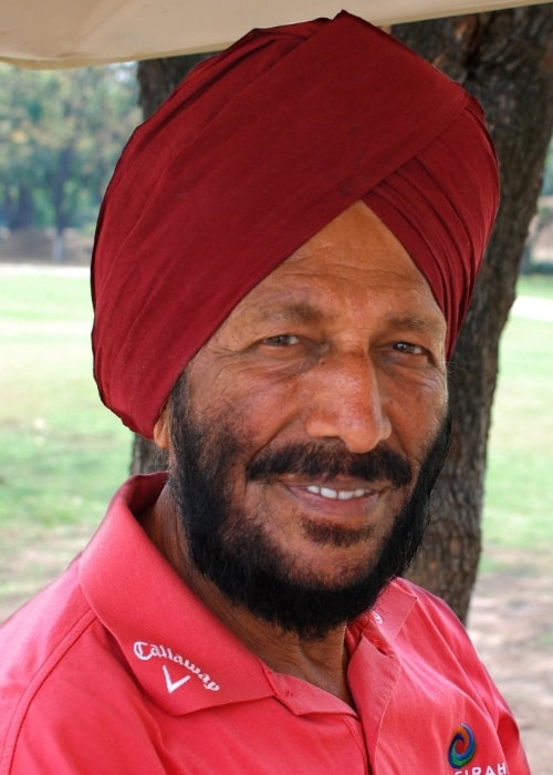 Milkha Singh at Chandigarh Golf Club in 2012