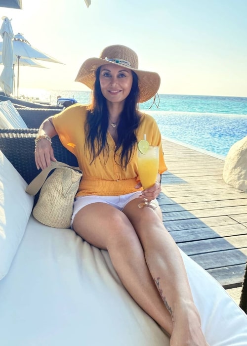 Minissha Lamba as seen in a picture that was taken in April 2021