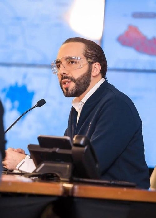 Nayib Bukele as seen in an Instagram Post in June 2020