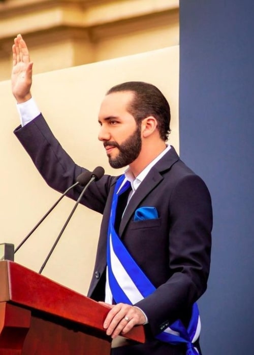 Nayib Bukele as seen in an Instagram Post in June 2021