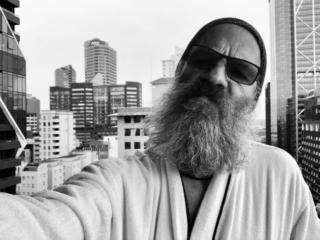 Neil Sandilands as seen while taking a selfie in Auckland, New Zealand in October 2020
