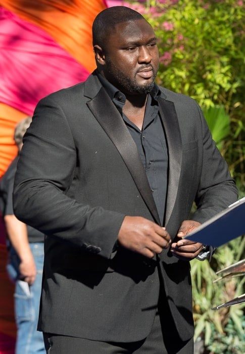 Nonso Anozie pictured at the premiere of 'Pan' in 2015