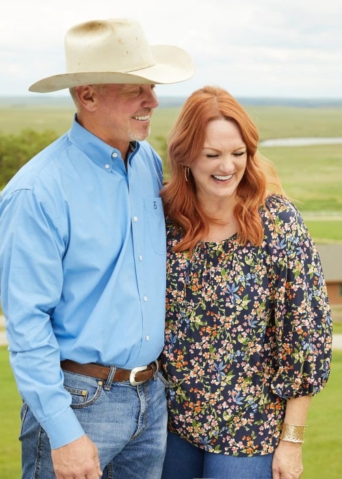 Ree Drummond and Ladd Drummond, as seen in October 2020