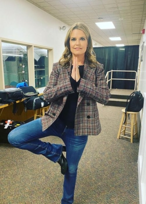 Savannah Guthrie as seen in an Instagram Post in February 2020