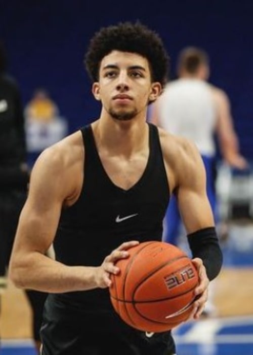 Scotty Pippen Jr. as seen in an Instagram Post in February 2020