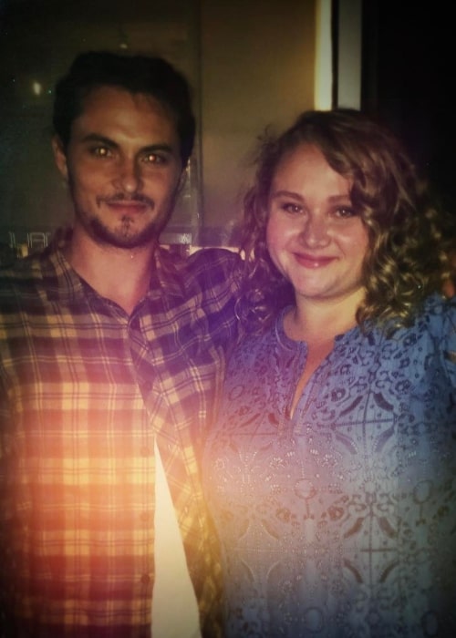 Shiloh Fernandez and Danielle Macdonald in an Instagram post in June 2019