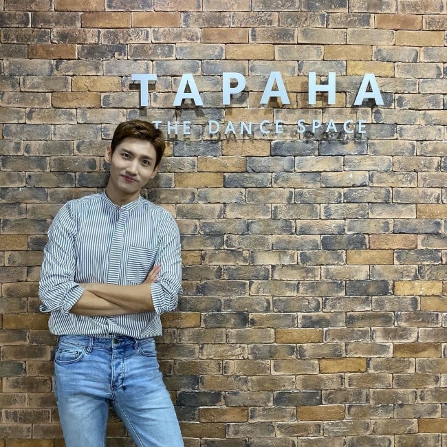 Shim Chang-min as seen in a picture that was taken at TAPAHA in September 2019