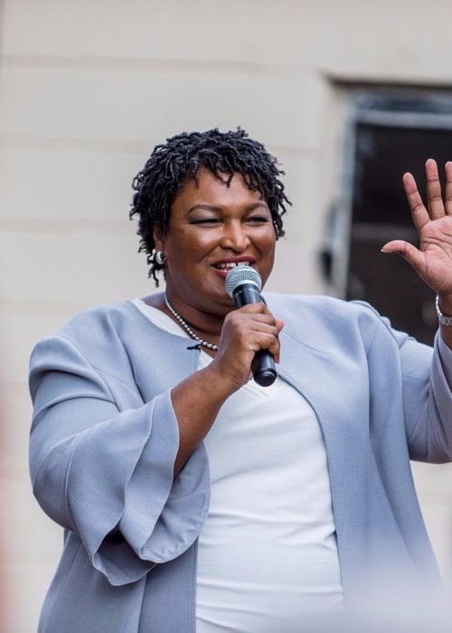 Stacey Abrams as seen in an Instagram Post in October 2018