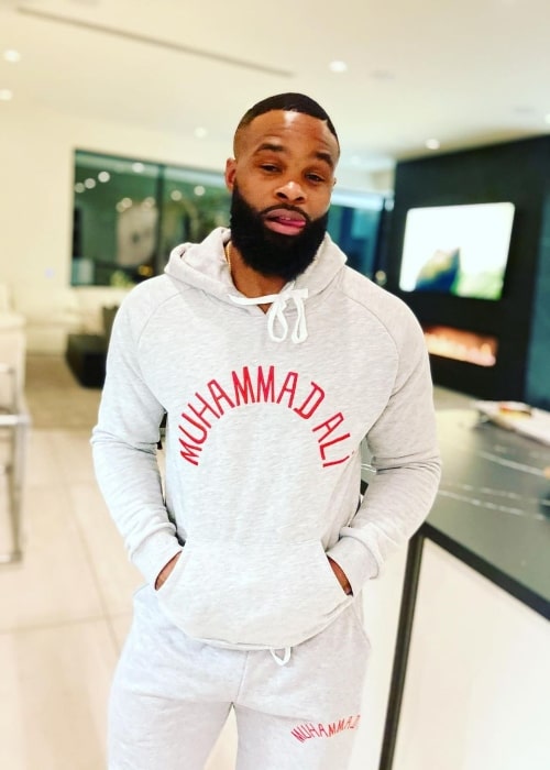 Tyron Woodley as seen in an Instagram Post in January 2021