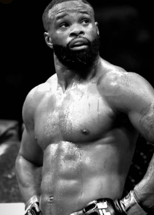 Tyron Woodley as seen in an Instagram Post in March 2018