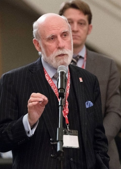 Vint Cerf as seen in an Instagram Post in December 2017