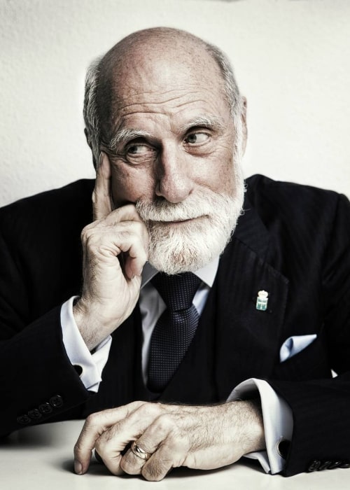 Vint Cerf as seen in an Instagram Post in July 2016