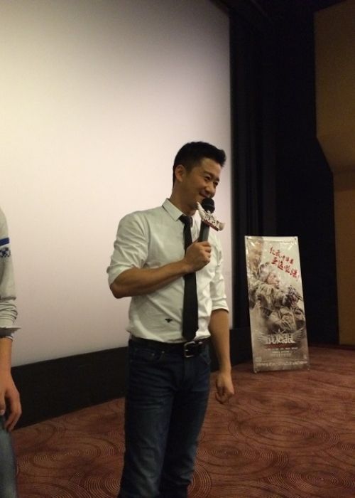 Wu Jing as seen speaking in Nanjing in 2015