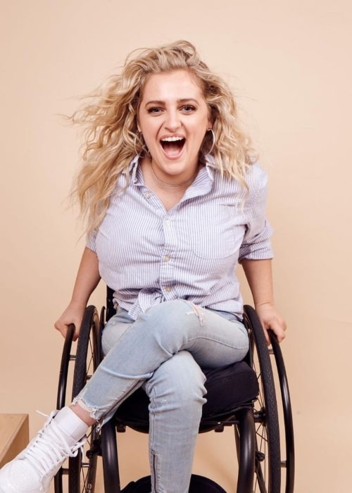 Ali Stroker as seen in an Instagram Post in February 2021