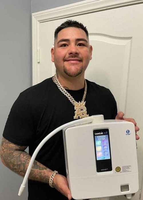 Andy Ruiz Jr. as seen in an Instagram Post in May 2021