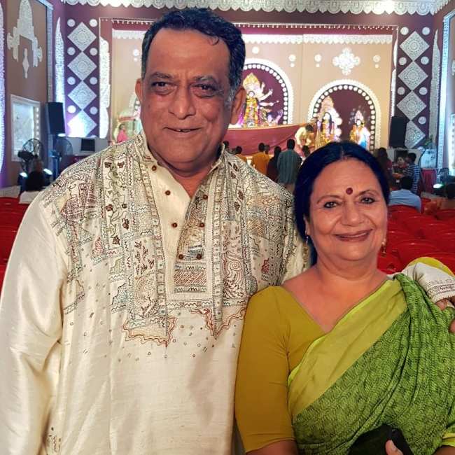 Anurag and Tani Basu as seen in 2019