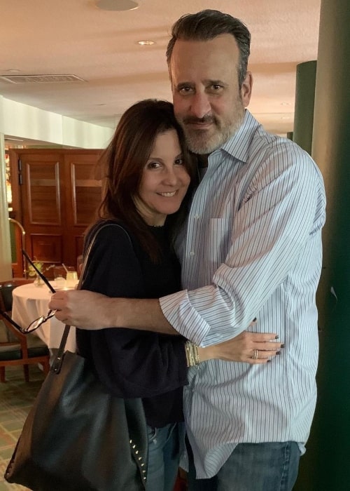 Benjamin King posing for a picture alongside his wife Laura King on Valentine's Day in February 2020