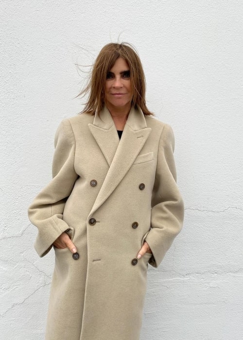 Carine Roitfeld as seen in an Instagram Post in February 2021