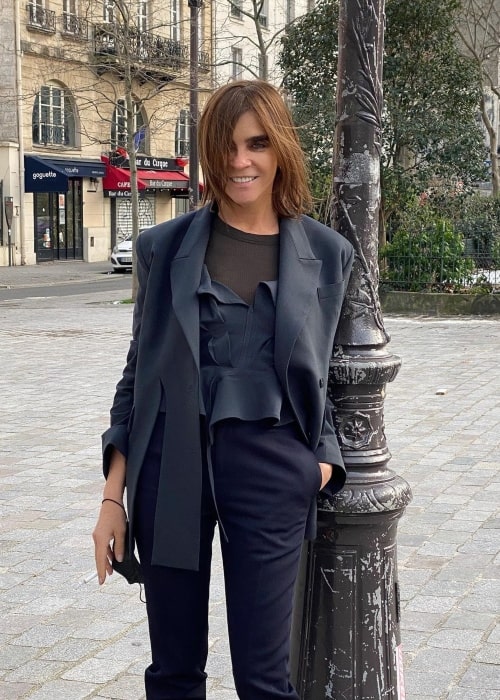 Carine Roitfeld as seen in an Instagram Post in January 2021