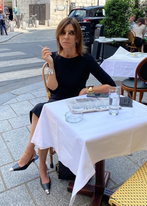 Carine Roitfeld as seen in an Instagram Post in June 2021