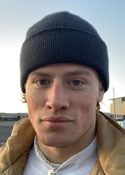 Cory Hunter-Winn as seen in a selfie that was taken in Utah in November 2020