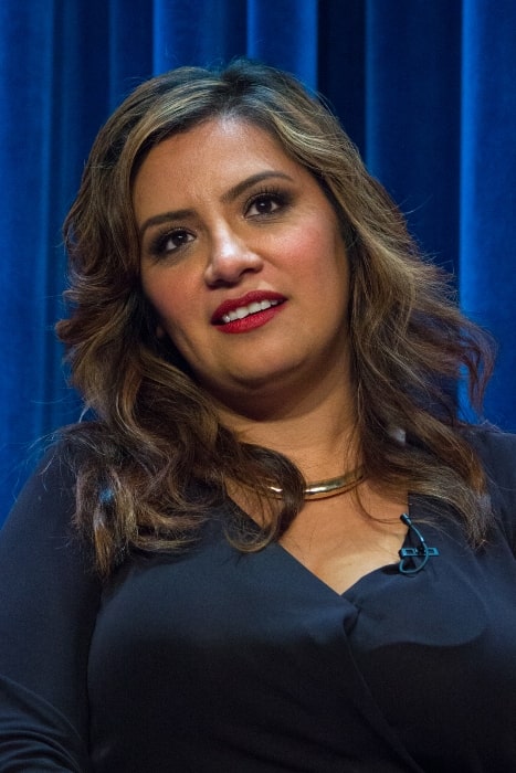 Cristela Alonzo as seen at the PaleyFest Fall TV Previews 2014 for the ABC show 'Cristela'