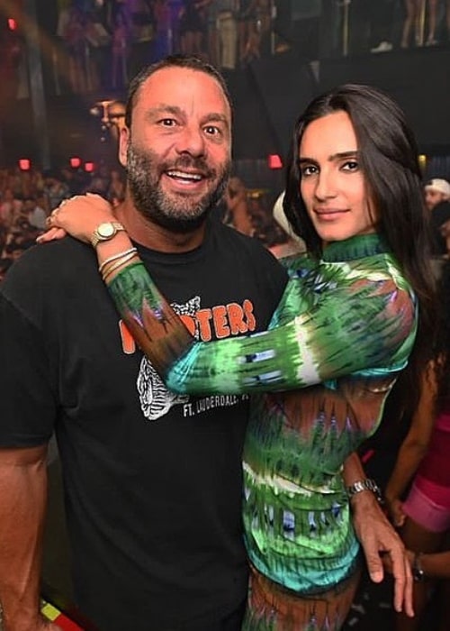 David Grutman and Isabela Rangel, as seen in May 2021