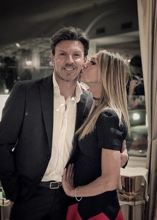 Eddy Mazzoleni and Alessandra B, as seen in March 2021