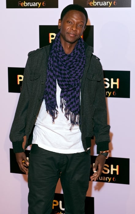 Edi Gathegi pictured while arriving at the premiere of 'Push' at Mann Theater, Westwood, Los Angeles, California in 2009