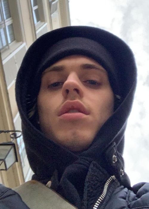 Félix Pacaut as seen in a selfie that was taken in Paris, France in November 2020