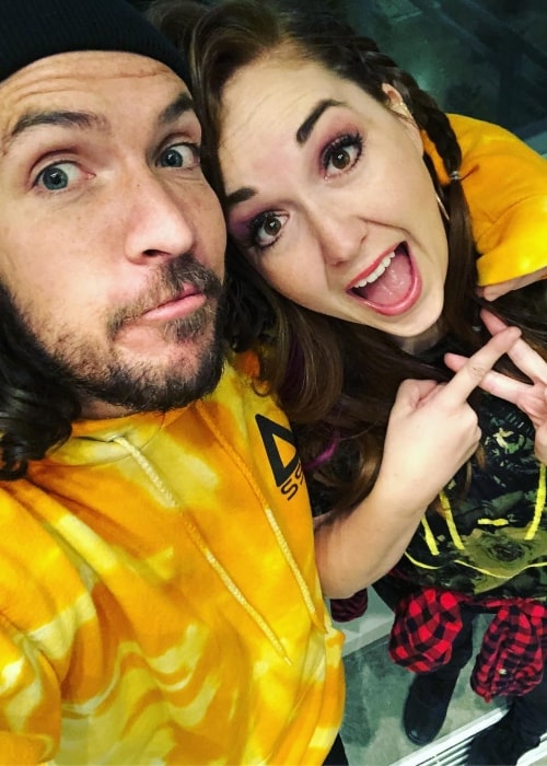 Jenny McBride as seen in a selfie that was taken with her husband Shonduras in November 2018