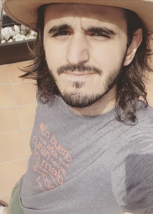 Juan Pablo Isaza as seen in a selfie that was taken in Madrid, España in September 2020